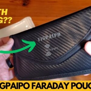 YIGPAIPO RFID Signal Blocking Faraday Bag Review