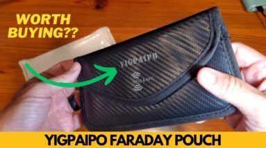 YIGPAIPO RFID Signal Blocking Faraday Bag Review