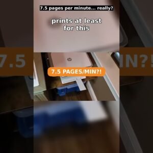7.5 Pages Per Minute... Really? 🖨️