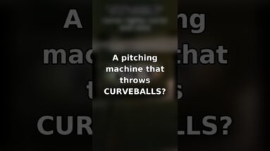 A Pitching Machine That Throws CURVEBALLS? ⚾