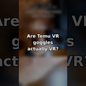 Are Temu VR Goggles Actually VR? 🥽