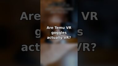 Are Temu VR Goggles Actually VR? 🥽