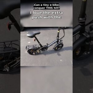 Can a Tiny E-Bike Conquer THIS Hill? 🚲
