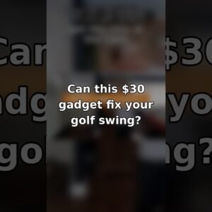 Can This $30 Gadget Fix Your Golf Swing? ⛳