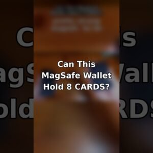 Can This MagSafe Wallet Hold 8 Cards? 💳