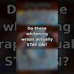 Do These Whitening Wraps Actually STAY ON? 🦷