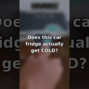 Does This Car Fridge Actually Get COLD? 🧊