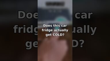 Does This Car Fridge Actually Get COLD? 🧊