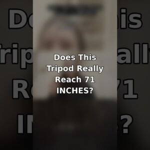 Does This Tripod Really Reach 71 Inches? 🤳