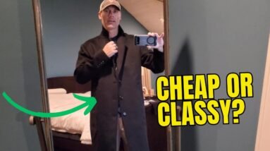 GLESTORE Men's Wool Blend Overcoat Review