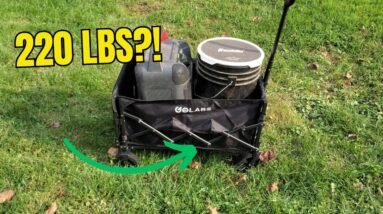 Golabs Collapsible Folding Wagon Cart Review