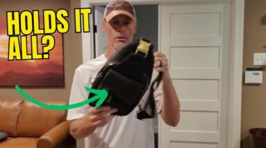 Handadsume Leather Sling Crossbody DayPack Review