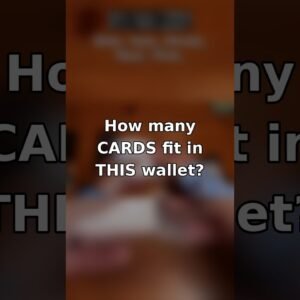 How Many CARDS Fit in THIS Wallet? 💳