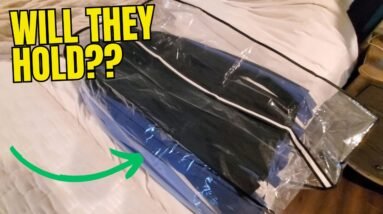 LANDNEOO 6 Pack Clear Garment Bags for Hanging Clothes Review