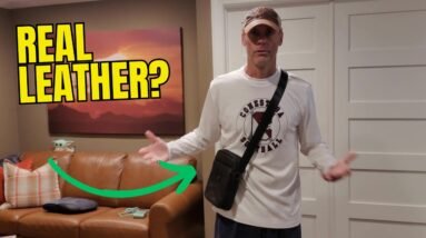 Leathario Men's Leather Messenger Crossbody Bag Review