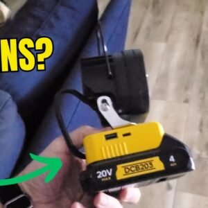LIVOWALNY LED Work Light for DeWalt 20V Battery Review