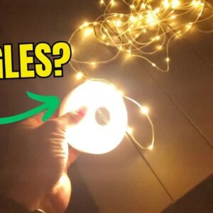 OGERY Camping String Lights 32.8FT Rechargeable Review