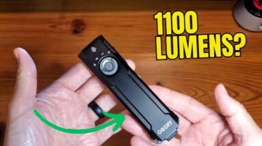 OGERY EDC Flashlight Rechargeable 1100 Lumens Review