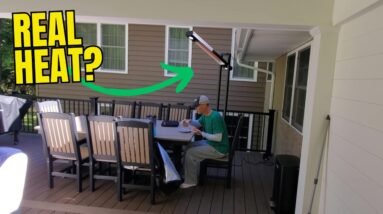 onlyfire FlexRay 80" Electric Infrared Patio Heater for Indoor Outdoor