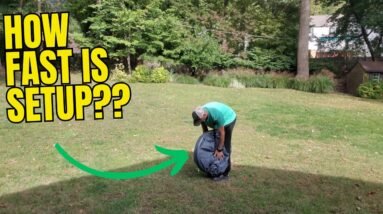 Rivenlo 4/6 Person Easy Pop Up Camping Tent Review