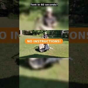 Tent in 60 Seconds? ⛺
