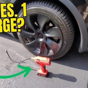 YEPXZ Portable Cordless Tire Inflator Air Compressor Review