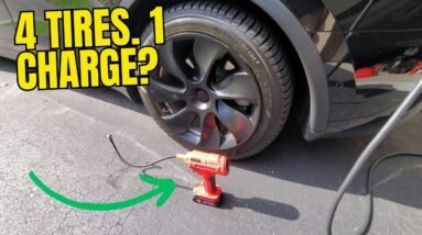 YEPXZ Portable Cordless Tire Inflator Air Compressor Review